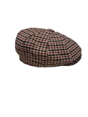 Peaky Blinders Model Sekiz Parçalı Standar Beden Şapka  Kahverengi thumbnail 2