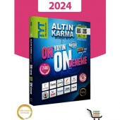 Altın Karma Yayınları TYT 10lu Deneme 2024 - 1