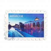 Fas Temalı Pul Magnet thumbnail 1