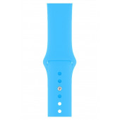 DESİNGSHOP Watch 2 3 4 5 6 7 Se 38 40 41mm A+ Kaliteli Silikon Kordon Mavi - 3
