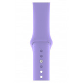 DESİNGSHOP Watch 2 3 4 5 6 7 Se 38 40 41mm A+ Kaliteli Silikon Kordon Lila - 1