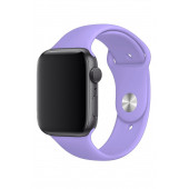 DESİNGSHOP Watch 2 3 4 5 6 7 Se 38 40 41mm A+ Kaliteli Silikon Kordon Lila - 3