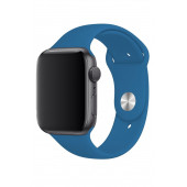 DESİNGSHOP Watch 2 3 4 5 6 7 Se 38 40 41mm A+ Kaliteli Silikon Kordon Royal Blue - 1