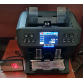 Sigma Dark Plus Çift CISLI Sahte Kontrollü 10 Ülkeli Para Sayma Makinesi - 1
