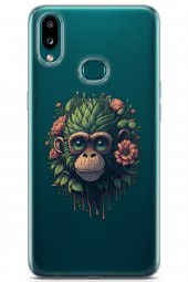 Samsung Galaxy A10s Kılıf Seri Others 12 Maymun Saydam Tasarım Kılıf - 1