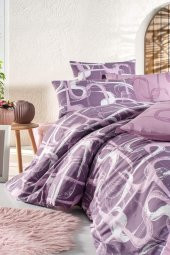 Newhome Ranforce Troy Pembe Çift  Kişilik Nevresim Takımı thumbnail 2