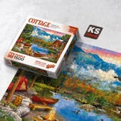 KS Games 1500 Parça Dağ Gölü Puzzle thumbnail 3