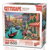 KS Games 1500 Parça  Venedik Manzarası Puzzle thumbnail 1