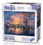 KS Games 1500 Parça Charleston Limanı Puzzle thumbnail 1