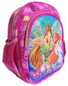 Winx Anaokulu Çantası - İki Bölmeli Kız Çocuk Günlük ve Okul Çantası thumbnail 2