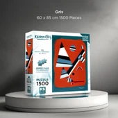 KS Games 1500 Parça Gris Puzzle thumbnail 2