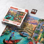 KS Games 1500 Parça  Venedik Manzarası Puzzle thumbnail 3