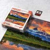 KS Games 1500 Parça Grand Teton Milli Parkı Puzzle thumbnail 3