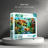 KS Games 2000 Parça Kaplanlar Puzzle thumbnail 2