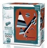 KS Games 1500 Parça Gris Puzzle thumbnail 1