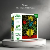 KS Games 1000 Parça Çiçekler Puzzle thumbnail 2