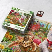 KS Games 500 Parça Çiftlikteki Kediler Puzzle thumbnail 3