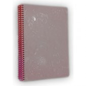 17x24 Laklı Bristol Kapak 120yp.Çzg.Defter - 5