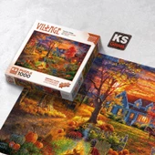 KS Games 1000 Parça Sonbahar Köyü Puzzle thumbnail 3