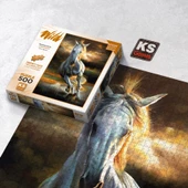 KS Games 500 Parça Beyaz Fırtına Puzzle thumbnail 3