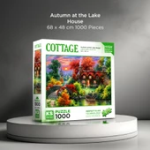 KS Games 1000 Parça Göl Evinde Sonbahar Puzzle thumbnail 2