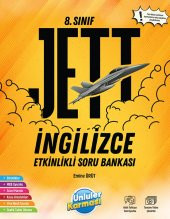 Ünlüler Yayınları 8.SINIF JETT ETKİNLİKLİ SORU BANKALARI İNGİLİZCE - 1