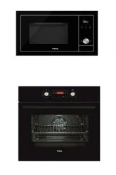 Teka ML 8200 BIS ANKASTRE MİKRODALGA + HAK 629 BK TURBO FANLI ANKASTRE FIRIN - 1