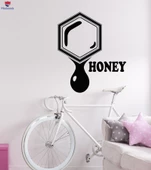 Otel Dekorasyonu Duvar Sticker Bal Aynası Güzellik Spa Salonu Dekorasyon Çıkartmaları - 1