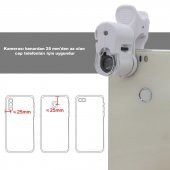 DailyTech 60X Mini Taşınabilir Büyüteç Mikroskop Cep telefon Uyumlu - 9