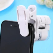 DailyTech 60X Mini Taşınabilir Büyüteç Mikroskop Cep telefon Uyumlu - 3
