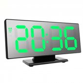 DailyTech Dekoratif Masa Üstü LED Ayna Dijital Çalar Saat - 1