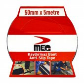 Gen-Of Ahşap Mermer Fayans Beton Merdiven Zemin Ayakkabı Kaydırmaz Bant 50mmx5M 1 Adet - 1