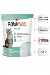 Pawmas Silika Fresh Kedi Kumu 3.4 L - 1