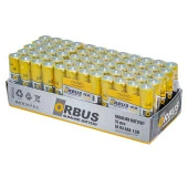 Orbus ORB-LR03-4B 1.5V AAA 60 Adet Alkalin İnce Kalem Pil - 1
