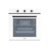 Luxell 88 Litre Süper Kristal Aspiratörlü Beyaz Ankastre Set - 4