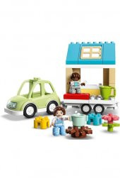 Lego ® DUPLO® Kasabası Tekerlekli Aile Evi 10986 - Yaratıcı Oyuncak Yapım Seti (31 Parça) - 2