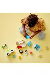 Lego ® DUPLO® Kasabası Tekerlekli Aile Evi 10986 - Yaratıcı Oyuncak Yapım Seti (31 Parça) - 4