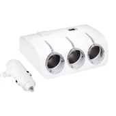 Powermaster 12V/24V Çift Usb'li 3'Lü Oto Çakmak Çoklayıcı PM-18952 - 3