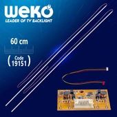 Universal 3'Lü Kesilebilir 60 Cm (42'' Altı İçin) 2 X Çubuk Eled - Driver thumbnail 3