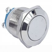 Powermaster IC-182 D98 Metal 19Mm Düz Buton PBS28B-2 - 2