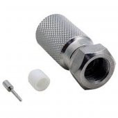 F Erkek Konnektör RG11 Pimli İğneli Model - 1