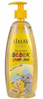 SİMAV Termal Sulu Bebek Saç ve Vücut Şampuanı - 500 ml - 1