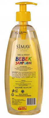 SİMAV Termal Sulu Bebek Saç ve Vücut Şampuanı - 500 ml - 2