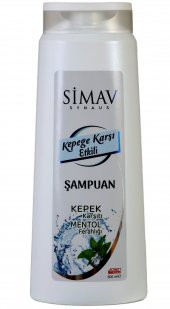 Simav Synaus Termal Sulu Kepeğe Karşı Etkili Mentollü Şampuan -500 ml - 1
