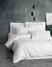 Cotton Box Classic Pamuk Nevresim Takımı Çift Kişilik Josina Bej thumbnail 1