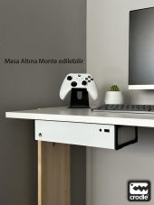Xbox Series S Için Duvar ve Masa Altı Montaj Standı Yerden Tasarruf Sağlar Rahat Hava Akışı - 4