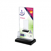 MAPİ MENÜ STAND KARTVİZİTLİKLİ DİKEY (105X210) - 1