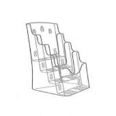 MAPİ AFİŞ TAŞIYICI STAND (BROŞÜRLÜKLER) DÖRTLÜ   (100X210) - 1