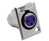 3 Pin XLR Dişi Canon Şase Konnektör CK114 - 2