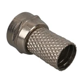 Powermaster PM-683 F Konnektör RG6/U4 Uydu Anten Kablo Uyumlu Çevirmeli Vidalı Tip (100'Lü Paket) thumbnail 5